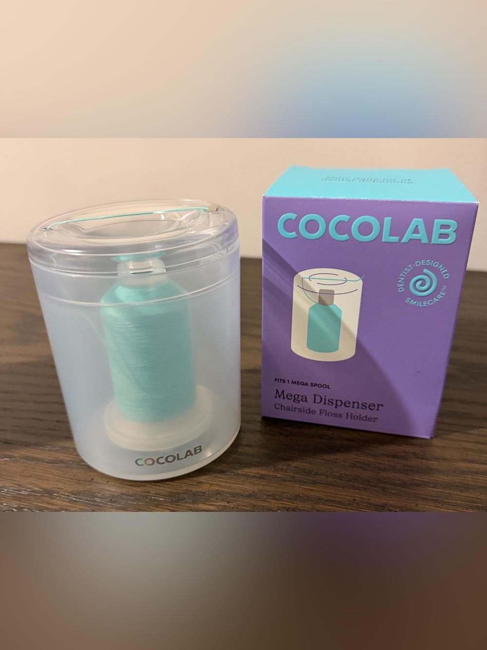 Cocolab Mega Spool Dispenser & Cocofloss Mega Spool -BUNDLE